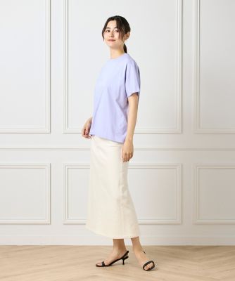 ドルマスリーブクルーネックTシャツ（1050190039