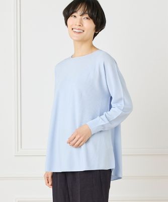 ホールガーメントクルーネックニット《Ｃｕｏｏ》（１０５１１７００１２）