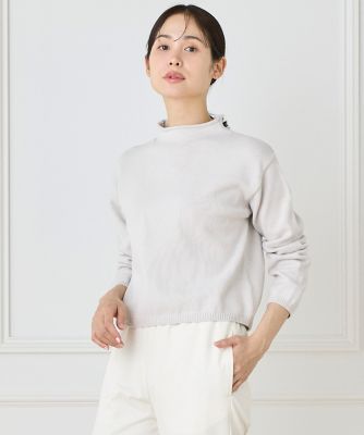 ＜I.T.’S. INTERNATIONAL（Women）＞ロールネックニットプルオーバー（１０５１１７００１６）