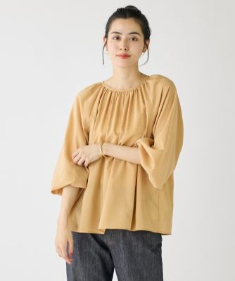 ラグランギャザーブラウス（1051182012） | I.T.'S