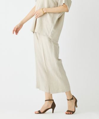 ワイドクロップドパンツ（1052161004） | I.T.'S