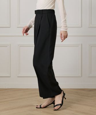 ＜I.T.’S. INTERNATIONAL（Women）＞タックワイドパンツ（１０５２１６１０８０）