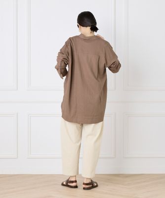 オーバーサイズリネンシャツ《FUDGE 7月号掲載商品