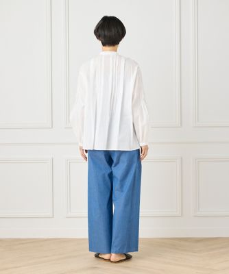 ピンタックシャツブラウス（１０５２１８２０５７）