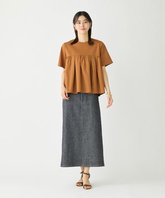 タックギャザー切り替えトップス（１０５２１９００１９）
