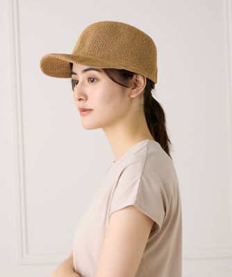 I.T.'S. INTERNATIONAL（Women）/イッツインターナショナル ペーパーキャップ(1052282001) 41キヤメル 帽子【三越伊勢丹/公式】