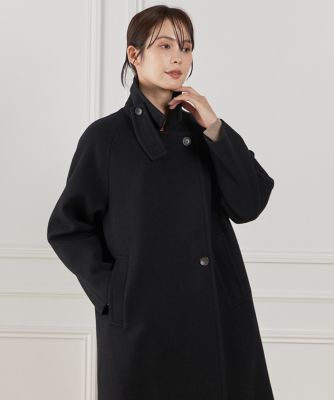 スペリオルメルトンステンカラーコート（1054111005