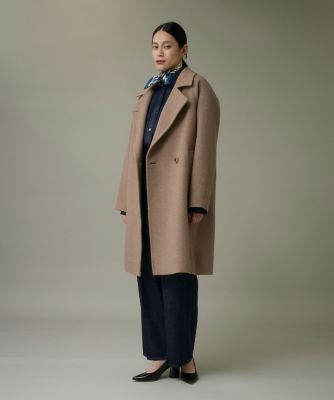 スペリオルメルトンステンカラーコート（1054111005