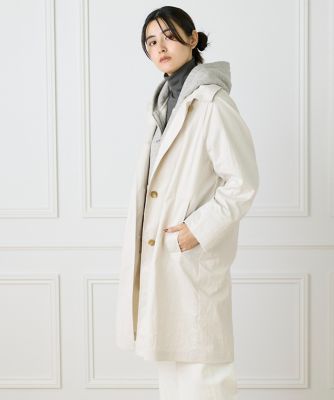 ＜I.T.’S. INTERNATIONAL（Women）＞ステンカラーコート（１０５４１１４０３４）