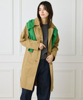 I.T.'S. INTERNATIONAL（Women）/イッツインターナショナル ステンカラーコート(1054114034) 41ベージュ コート・ジャケット【三越伊勢丹/公式】