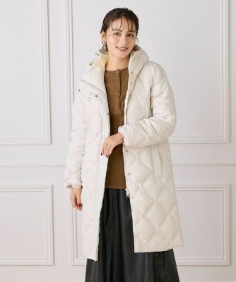 フーデットダウンコート《TAIONコラボレーション
