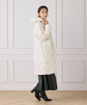 フーデットダウンコート《TAIONコラボレーション