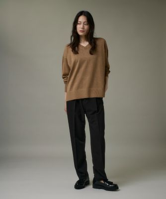 極美品✨定価１.５万❤️　シップス　ウィンタービッグVネックプルオーバー◇ VitaFelice Vネックニット レディース トップス プルオーバー