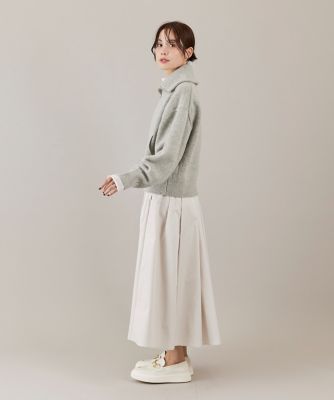 ジップアップニットブルゾン（1054177041） | I.T.'S