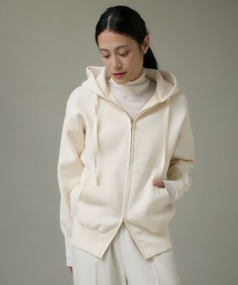 I.T.'S. INTERNATIONAL（Women）/イッツインターナショナル ジップアップフーディ(1054178032) 21シロ トップス【三越伊勢丹/公式】