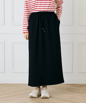 ＜I.T.’S. INTERNATIONAL（Women）＞ジョーゼットジャージーイージーストレートスカート（１０５４１９５０２２）