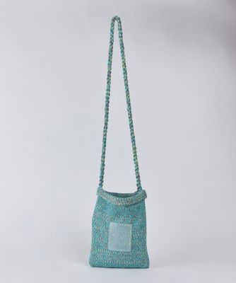 I.T.'S. INTERNATIONAL（Women）/イッツインターナショナル joyce MIXラメ入ニット ミニ ショルダーバッグ《Nananoel/ナナノエル》(1054201001) 50ミドリ 旅行用かばん・バッグ【三越伊勢丹/公式】