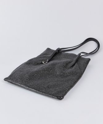 メタリックツマミハンドルフラットトートバッグ／A4対応《COOCO