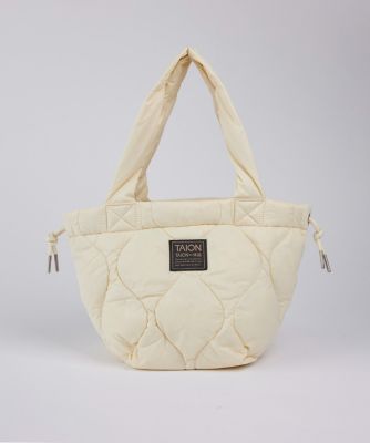 I.T.'S. INTERNATIONAL（Women）/イッツインターナショナル ミリタリー ダウントートバッグS-ソフトシェル 《TAION/タイオン》(1054201010) 21シロ 旅行用かばん・バッグ【三越伊勢丹/公式】