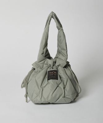 I.T.'S. INTERNATIONAL（Women）/イッツインターナショナル ミリタリー ダウントートバッグS-ソフトシェル 《TAION/タイオン》(1054201010) 50ミドリ 旅行用かばん・バッグ【三越伊勢丹/公式】