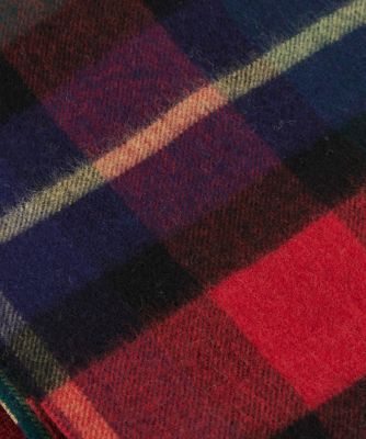 nest robe TWEEDMILL チェック柄ウールストール チェック柄ウール