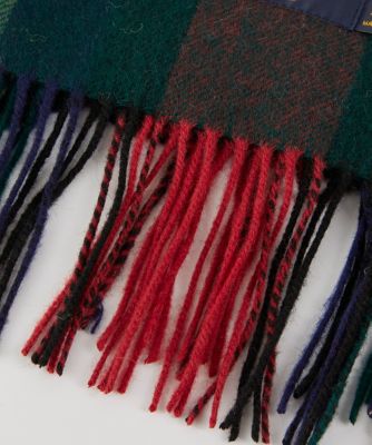 チェック柄ウールストール 《TWEEDMILL／ツイードミル