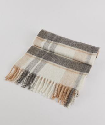 ＜I.T.’S. INTERNATIONAL（Women）＞ボリュームチェックマフラー（１０５４２８３００５）