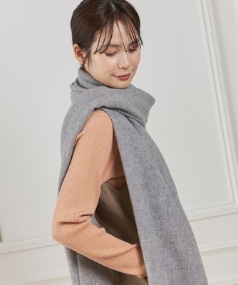 ＜I.T.’S. INTERNATIONAL（Women）＞ウールナイロンストール（１０５４２８３００７）