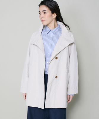 ナイロンスタンドカラーテントコート（1061115020） | I.T.