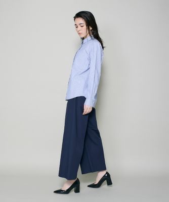 強撚チノワイドクロップドパンツ（1061161018） | I.T.'S