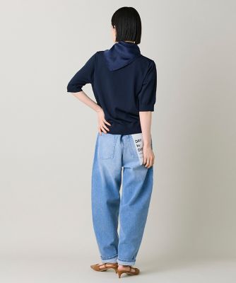 バレルレッグデニムパンツ｜旬のバレル脚で勝負するモードなデニム