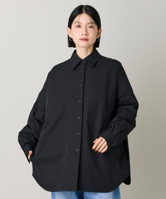 中綿シャツブルゾン｜軽やか羽織れる温もりシャツブルゾン