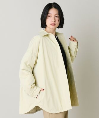中綿シャツブルゾン｜軽やか羽織れる温もりシャツブルゾン
