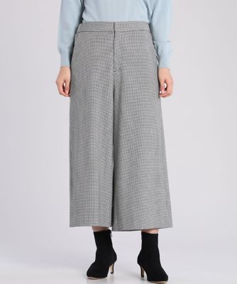 プレーンフロントワイドパンツ（１０９４１６１０３８）