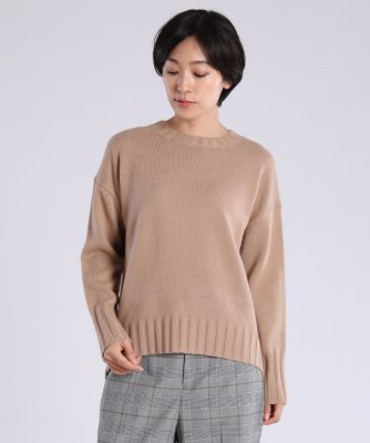 クルーネックミドルゲージニット（１０９４１７００３５）