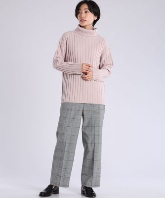 タートルネックリブニット（１０９４１７００３６）