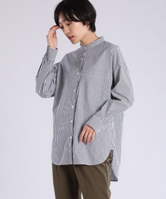 マチャット マチャット machatt スタンドカラーオーバーシャツの