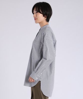 スタンドカラーロングシャツ（１０９４１８１０３１）