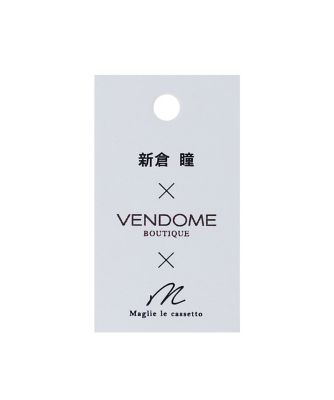 《Ｍ　Ｍａｇｌｉｅ　ｌｅ　ｃａｓｓｅｔｔｏ》フラワーモチーフネックレス《新倉瞳×ＶＥＮＤＯＭＥ　ＢＯＵＴＩＱＵＥコラボ》（５１００２９５１０