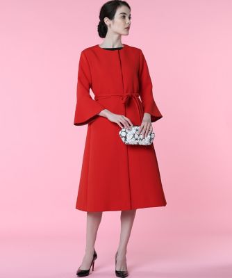 M Maglie le cassetto》フレアスリーブノーカラー