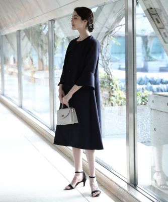 M Maglie le cassetto》フレアスリーブノーカラー