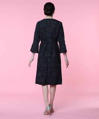 《Ｍａｇｌｉｅ　Ｗｈｉｔｅ》ケミカルレースノーカラーコート（５１０１１１４３０１）