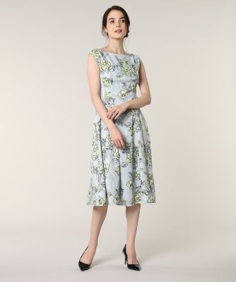 ＜Maglie le cassetto  (Women)＞《Ｍａｇｌｉｅ　ｐａｒ　ｅｆ－ｄｅ》ピオニープリントワンピース（５１０１１２１００４）