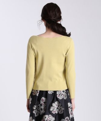 《Ｍａｇｌｉｅ　ｐａｒ　ｅｆ－ｄｅ》スカラップデザインニット（５１０１１７０００５）