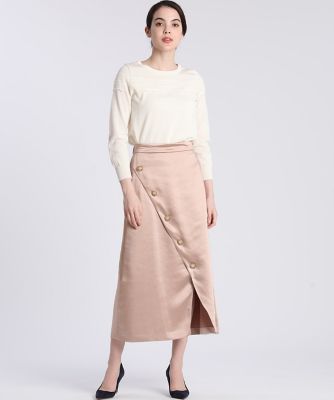 《Ｍａｇｌｉｅ　Ｗｈｉｔｅ》レースデザインニット（５１０１１７０３０３）