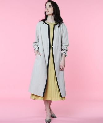 マーリエパー エフデ プリーツニットワンピース ロングワンピース 長袖ワンピース マーリエパー エフデ プリーツニットワンピース ロング