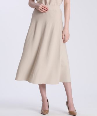 ＜Maglie le cassetto  (Women)＞《Ｍａｇｌｉｅ　ｐａｒ　ｅｆ－ｄｅ》ニットフレアスカート（５１０１１７５００９）
