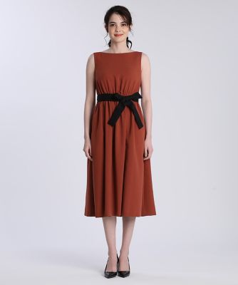 Maglie par ef-deの春夏ワンピース Maglie par ef－de》モノトーンフラワーワンピース