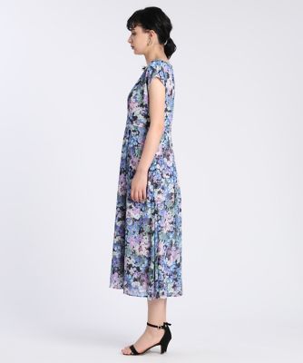 《Ｍａｇｌｉｅ　ｐａｒ　ｅｆ－ｄｅ》水彩フラワーワンピース《Ｖｉｓｃｏｔｅｃｓ》（５１０２１２１０１６）