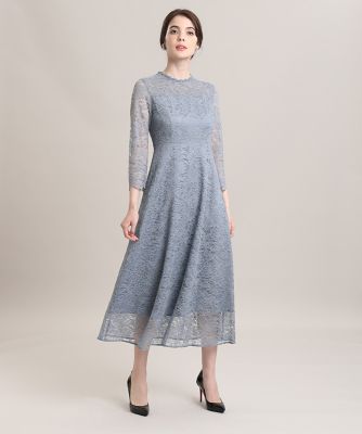 《Ｍａｇｌｉｅ　Ｗｈｉｔｅ》ラッセルレースロングドレス（５１０２１２１３０６）